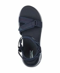 Skechers GO WALK Arch Fit – Cruise Around – NVY -Sandals Elegant Shop SK WOMEN SHOES 140251NVY 2
