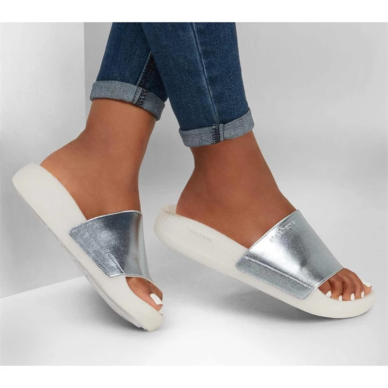 Skechers Hyper Slide – Shine On – SIL 4 Skechers Hyper Slide – Shine On – SIL - Image 2