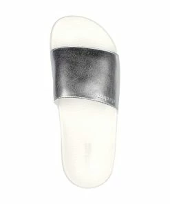 Skechers Hyper Slide – Shine On – SIL 7 Skechers Hyper Slide – Shine On – SIL -Sandals Elegant Shop SK WOMEN SHOES 140431SIL 2