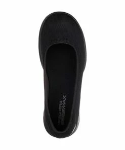 Skechers GOwalk Lite – Dreamer – BLACK -Sandals Elegant Shop SK WOMEN SHOES 15400BLACK 2