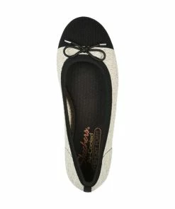 Skechers Cleo – She’s Got Moves – BLACKNATURAL -Sandals Elegant Shop SK WOMEN SHOES 158128BLACKNATURAL 2