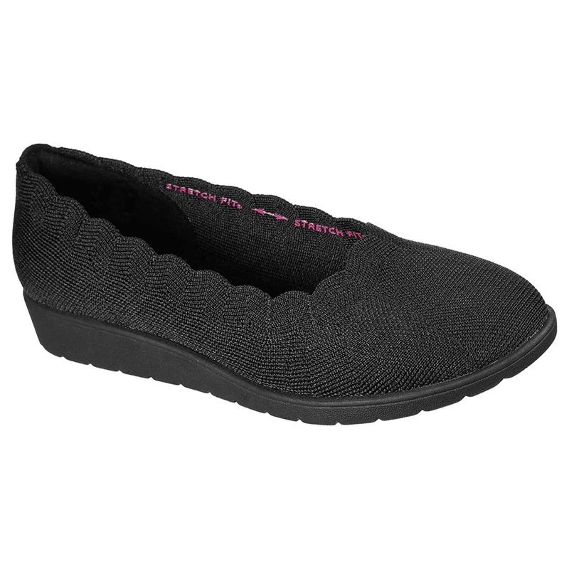 Skechers Cleo Flex Wedge – Spellbind – BLACK 3 Skechers Cleo Flex Wedge – Spellbind – BLACK