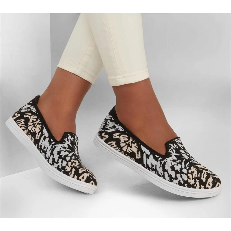 Skechers Cleo Cup – Wild Bloom – BLACKWHITE 4 Skechers Cleo Cup – Wild Bloom – BLACKWHITE - Image 2