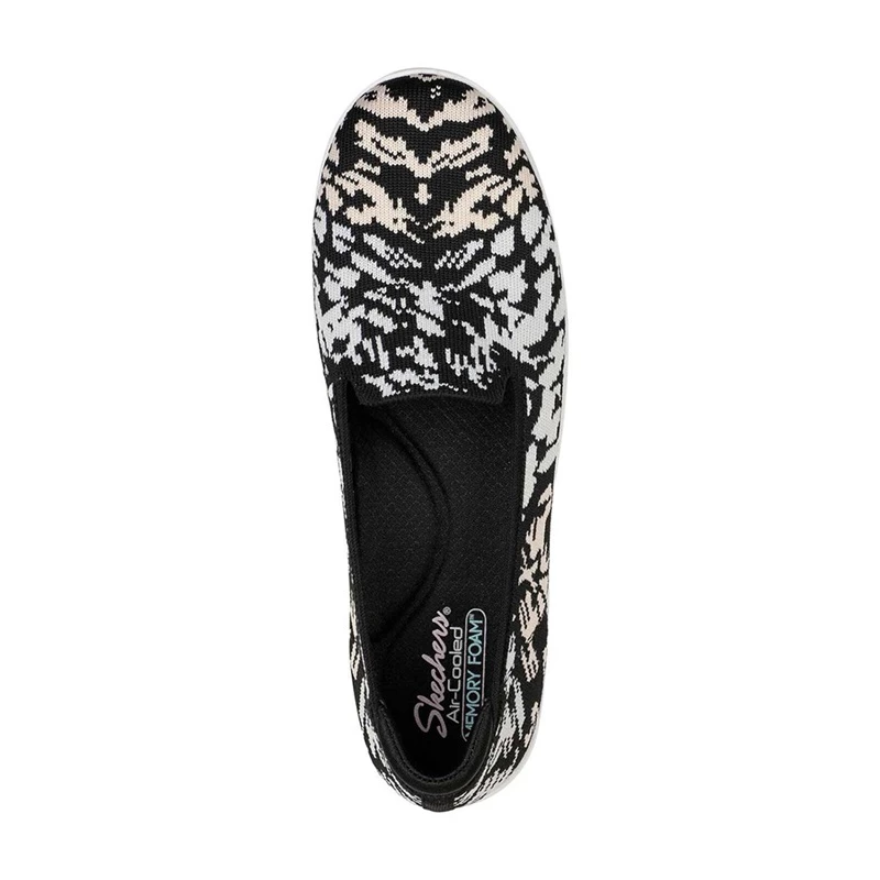 Skechers Cleo Cup – Wild Bloom – BLACKWHITE 5 Skechers Cleo Cup – Wild Bloom – BLACKWHITE - Image 3