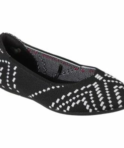 Skechers Cleo 2.0 – Be Amazed – BLACK/WHITE
