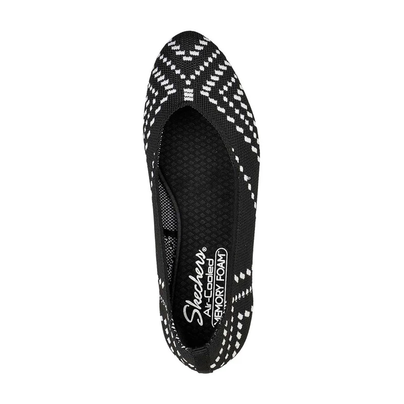 Skechers Cleo 2.0 – Be Amazed – BLACK/WHITE 5 Skechers Cleo 2.0 – Be Amazed – BLACK/WHITE - Image 3