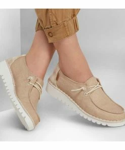 Skechers Macie – Good Rumors – NATURAL -Sandals Elegant Shop SK WOMEN SHOES 158372NATURAL 1