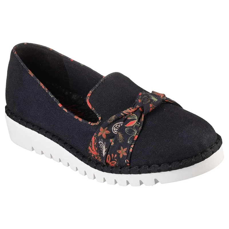 Skechers Macie – Paisley Bloom – BLACK 3 Skechers Macie – Paisley Bloom – BLACK