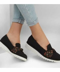 Skechers Macie – Paisley Bloom – BLACK 6 Skechers Macie – Paisley Bloom – BLACK -Sandals Elegant Shop SK WOMEN SHOES 158378BLACK 1