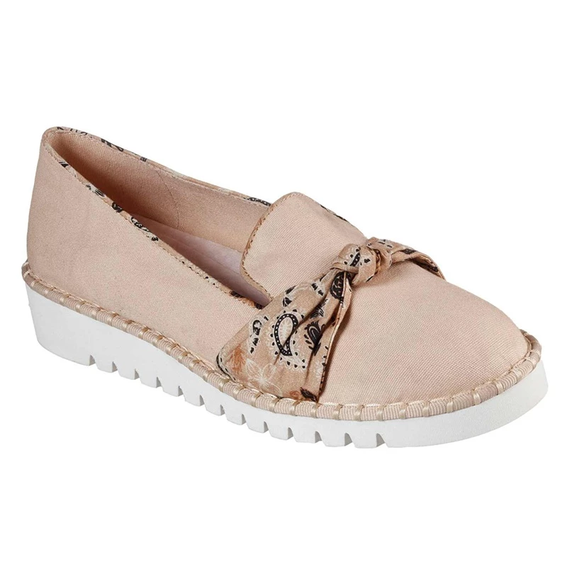 Skechers Macie – Paisley Bloom – NATURAL 3 Skechers Macie – Paisley Bloom – NATURAL