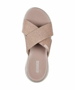 Skechers On-the-GO 600 – Glistening – RSGD 7 Skechers On-the-GO 600 – Glistening – RSGD -Sandals Elegant Shop SK WOMEN SHOES 16259RSGD 2