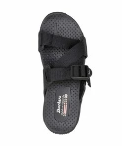 Skechers Reggae – Quick Hello – BBK -Sandals Elegant Shop SK WOMEN SHOES 163292BBK 2