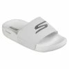 Skechers Hyper Slide – Superb – WHT -Sandals Elegant Shop SK WOMEN SHOES 172020WHT