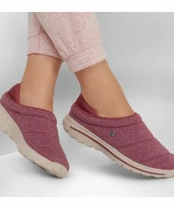 Skechers GOwalk Lounge – At Ease – RASPBERRY 6 Skechers GOwalk Lounge – At Ease – RASPBERRY -Sandals Elegant Shop SK WOMEN SHOES 175031RASPBERRY 1