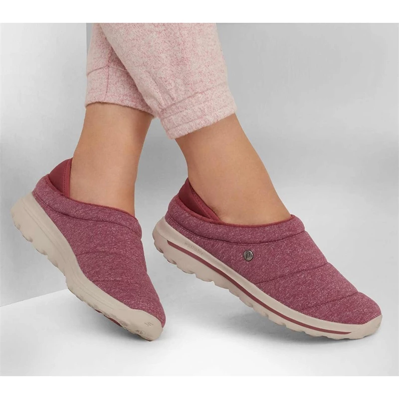 Skechers GOwalk Lounge – At Ease – RASPBERRY 4 Skechers GOwalk Lounge – At Ease – RASPBERRY - Image 2