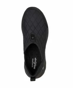 Skechers GOwalk Lounge – Solace – BLACK 6 Skechers GOwalk Lounge – Solace – BLACK -Sandals Elegant Shop SK WOMEN SHOES 175053BLACK 1