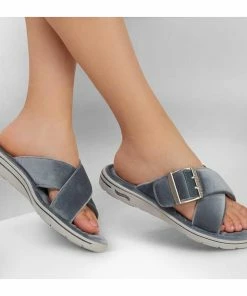 Skechers GO Lounge Arch Fit Lounge – Lovely – CHARCOAL 6 Skechers GO Lounge Arch Fit Lounge – Lovely – CHARCOAL -Sandals Elegant Shop SK WOMEN SHOES 175101CHARCOAL 1