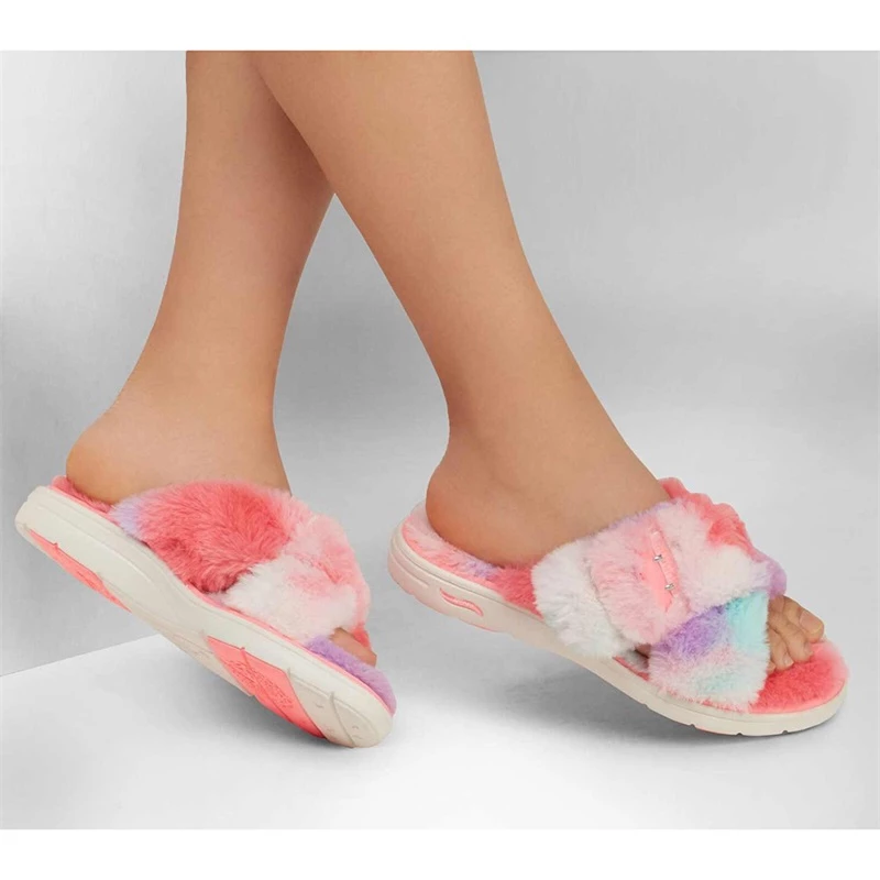 Skechers GO Lounge Arch Fit Lounge – Excite – PINKMULTI 4 Skechers GO Lounge Arch Fit Lounge – Excite – PINKMULTI - Image 2