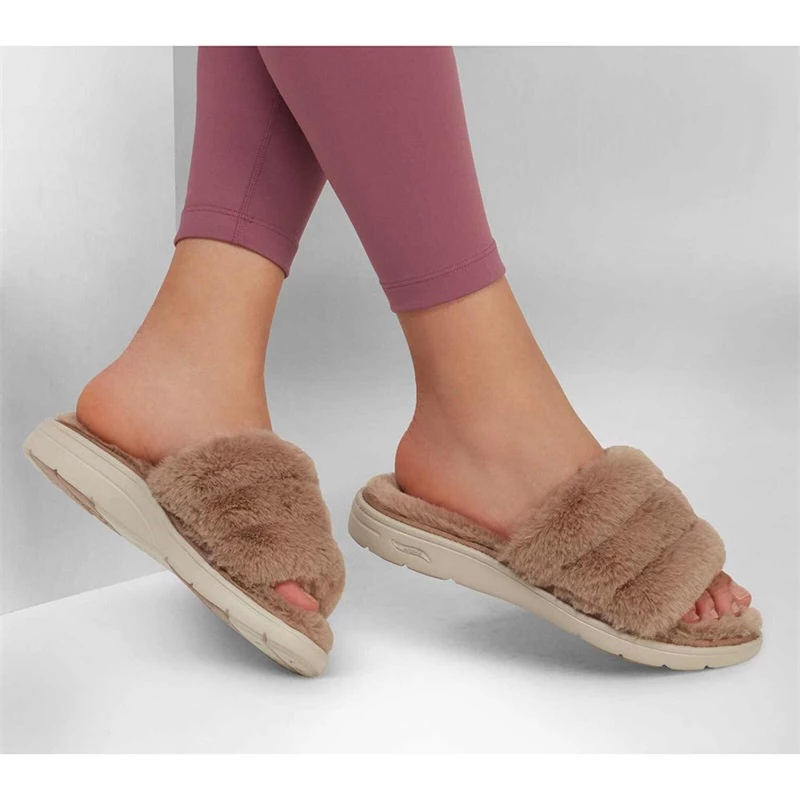 Skechers GO Lounge Arch Fit Lounge – Unwind – TAUPE 4 Skechers GO Lounge Arch Fit Lounge – Unwind – TAUPE - Image 2