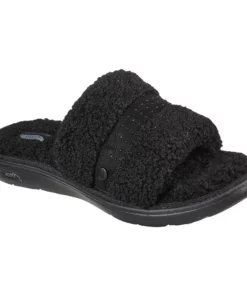 Skechers Arch Fit Lounge – Snuggle Down – BLACK