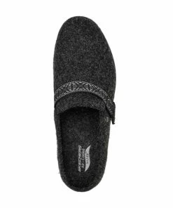 Skechers GO Lounge Arch Fit Lounge – Flourish – BLACKGRAY -Sandals Elegant Shop SK WOMEN SHOES 175130BLACKGRAY 2
