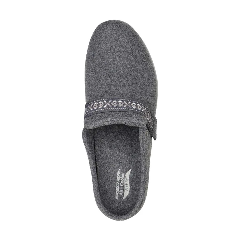 Skechers GO Lounge Arch Fit Lounge – Flourish – CHARCOAL 5 Skechers GO Lounge Arch Fit Lounge – Flourish – CHARCOAL - Image 3