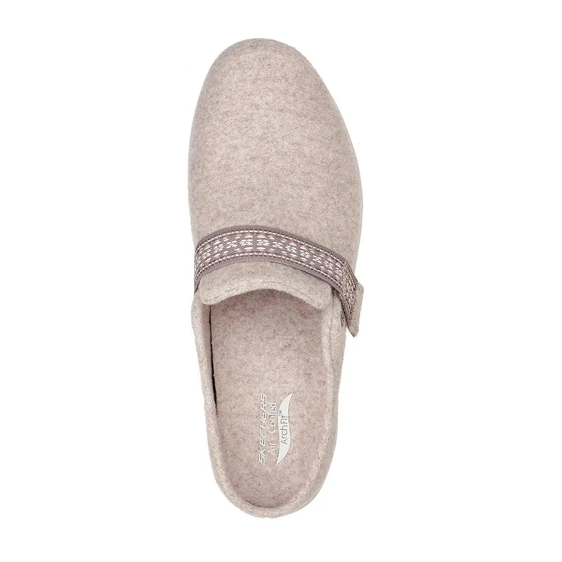 Skechers GO Lounge Arch Fit Lounge – Flourish – TAUPE 4 Skechers GO Lounge Arch Fit Lounge – Flourish – TAUPE - Image 2