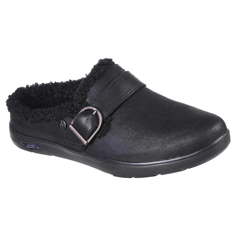 Skechers GO Lounge Arch Fit Lounge – Laid Back – BLACK 3 Skechers GO Lounge Arch Fit Lounge – Laid Back – BLACK