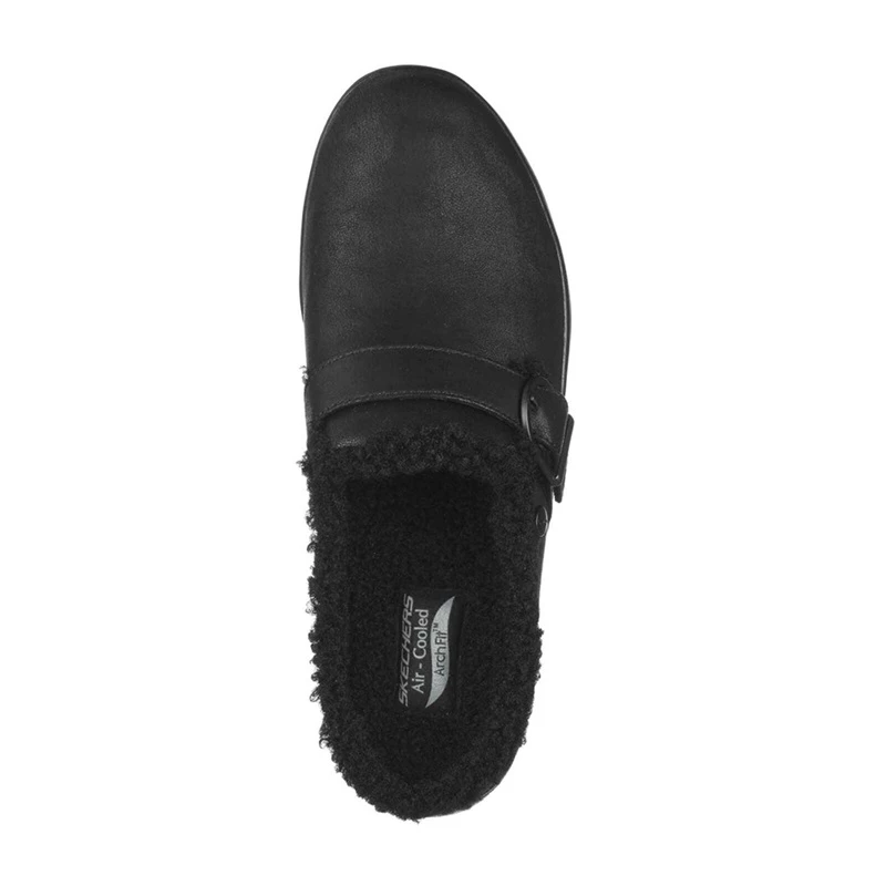 Skechers GO Lounge Arch Fit Lounge – Laid Back – BLACK 4 Skechers GO Lounge Arch Fit Lounge – Laid Back – BLACK - Image 2