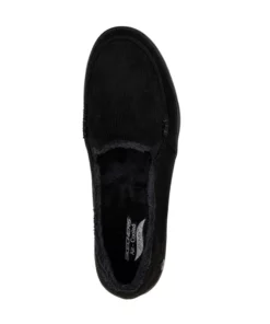 Skechers Arch Fit Lounge – Soften – BLACK -Sandals Elegant Shop SK WOMEN SHOES 175161BLACK 2