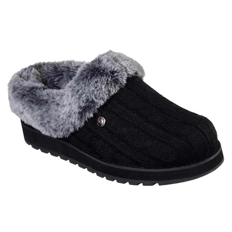 Skechers BOBS Keepsakes – Ice Angel – BLACK 3 Skechers BOBS Keepsakes – Ice Angel – BLACK