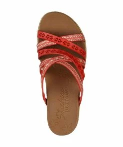 Skechers Beverlee – Tiger Posse Sandal – CRL -Sandals Elegant Shop SK WOMEN SHOES 31714CRL 2