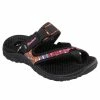 Skechers Reggae – Mad Swag – BLK -Sandals Elegant Shop SK WOMEN SHOES 41124BLK