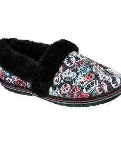 Skechers BOBS Too Cozy – Soiree Snuggle – BLACK/MULTI