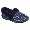 Skechers BOBS Too Cozy – Movie Night – NAVY/MULTI -Sandals Elegant Shop SKERCHERS WOMEN 113486 NVMT