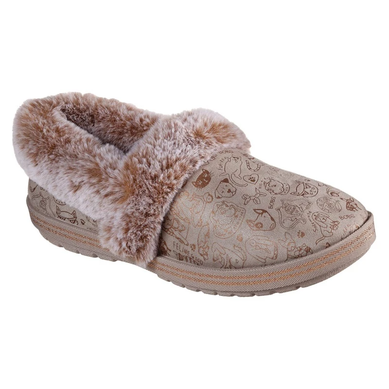 Skechers BOBS Too Cozy – Paws 2 Pawty – TAUPE 3 Skechers BOBS Too Cozy – Paws 2 Pawty – TAUPE