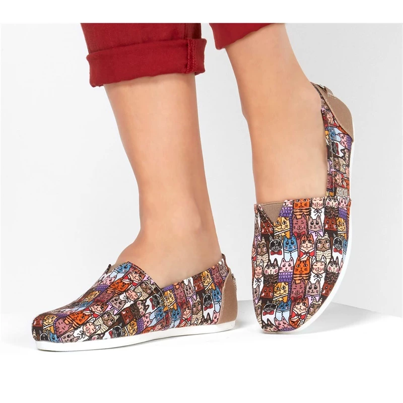 Skechers BOBS Plush – Uptown Kitty – MULTI 4 Skechers BOBS Plush – Uptown Kitty – MULTI - Image 2