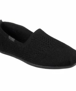 Skechers BOBS Plush – Autumn Leaf – BLACK