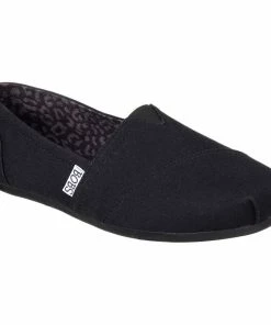 Skechers BOBS Plush – Peace And Love – BLACK