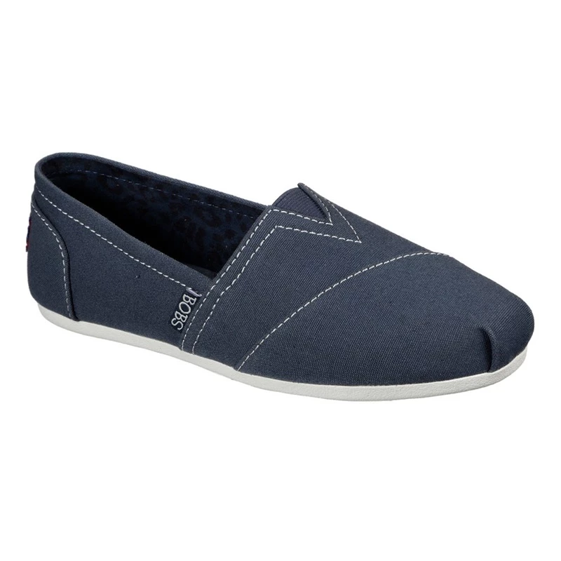 Skechers BOBS Plush – Peace And Love – NAVY / WHITE 3 Skechers BOBS Plush – Peace And Love – NAVY / WHITE