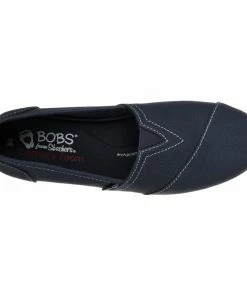 Skechers BOBS Plush – Peace And Love – NAVY / WHITE 7 Skechers BOBS Plush – Peace And Love – NAVY / WHITE -Sandals Elegant Shop SKERCHERS WOMEN 33645 NVW 2